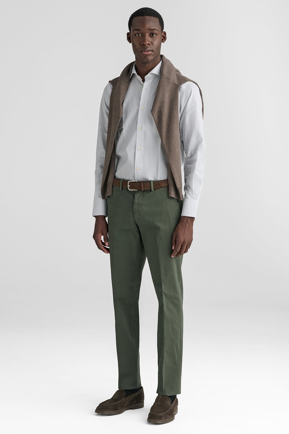Pantalone chinos tasca America in cotone