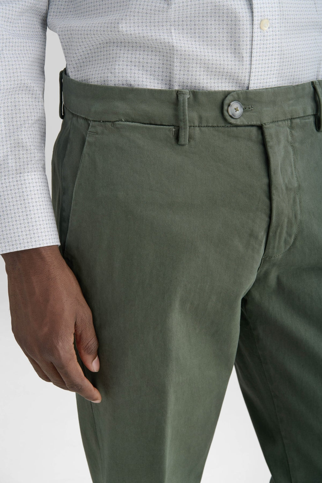 Pantalone chinos tasca America in cotone