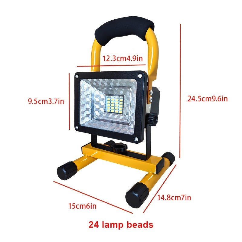 Portable LED Emergency Work Light with USB Charging-3